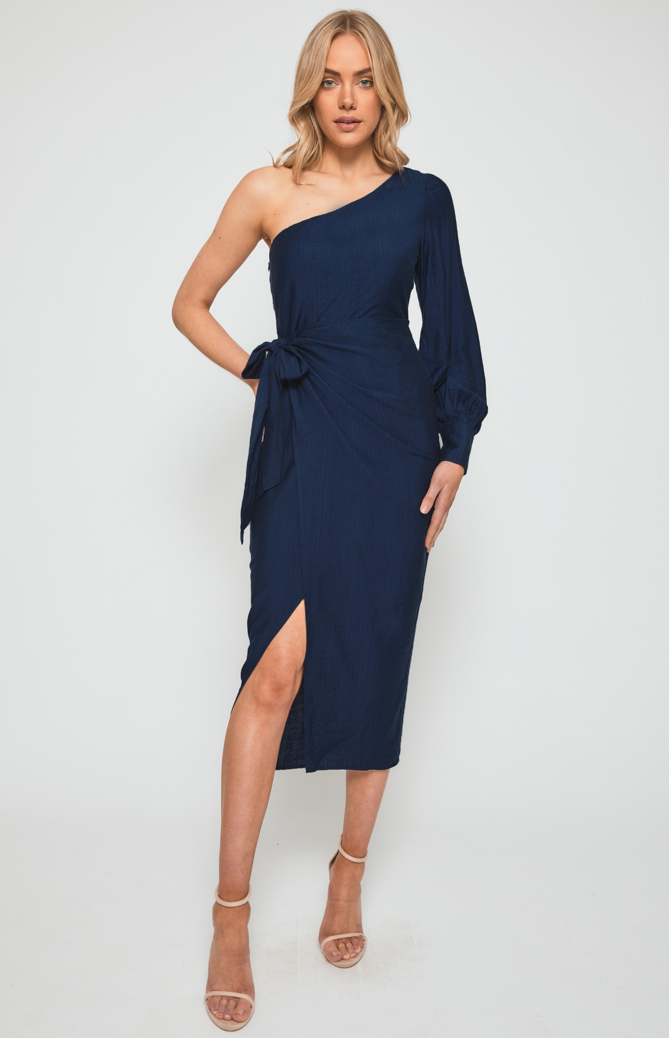 Abbie One Shoulder Dress - Natt Cross